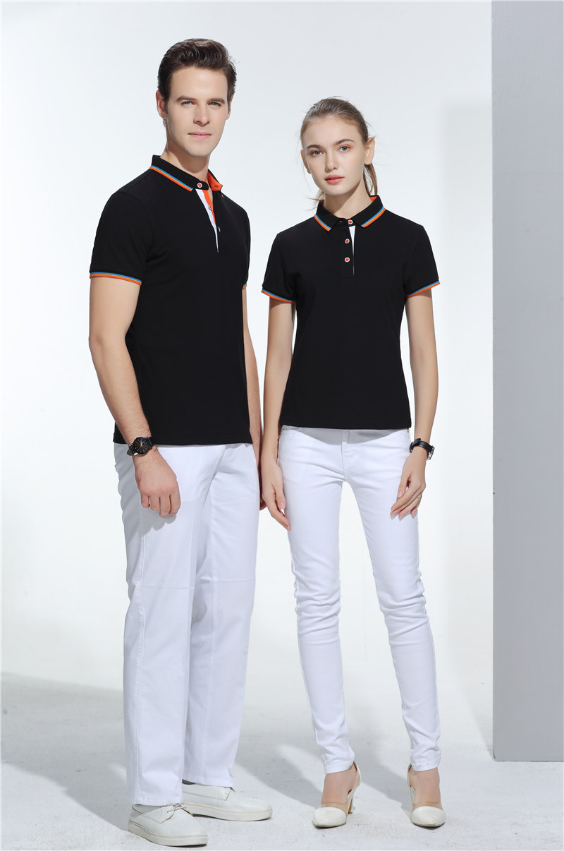 POLO衫短袖夏季運動上衣純棉翻領t恤1895#049